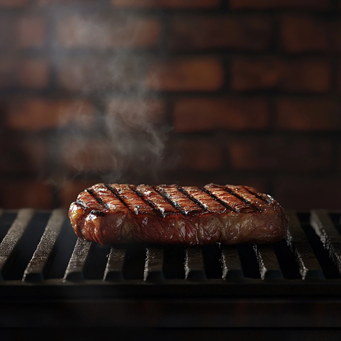 烟熏牛排烤架图
