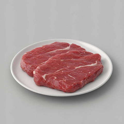 野牛肉无品牌包装展示