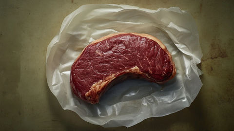 真空密封皮坎哈牛排展示