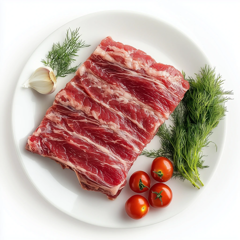 冰镇猪胸肉配香草番茄大蒜