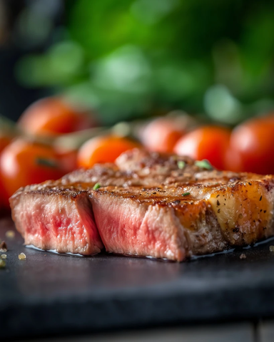 柔软牛排精致晚宴