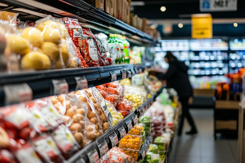 食品降价顾客喜悦