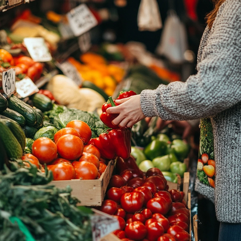 新鲜蔬果选择日常饮食