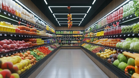 超市无人自助购物体验