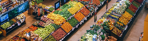 水果蔬菜展示区布局设计