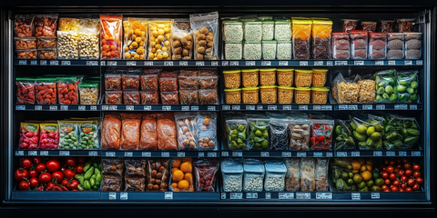 超市冷冻柜台平面图