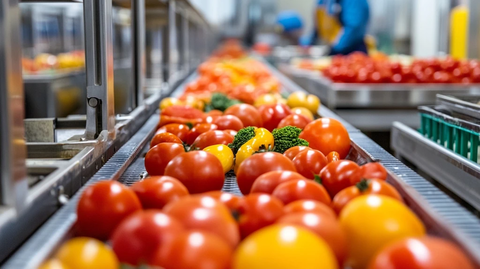 食品生产线操作流程