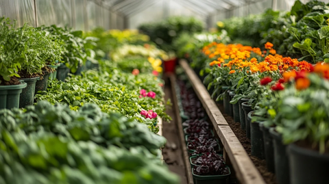 温室植物多样性展示