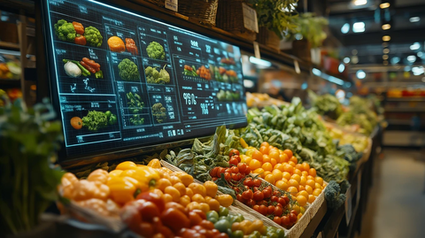 数字显示屏展示农产品价格信息