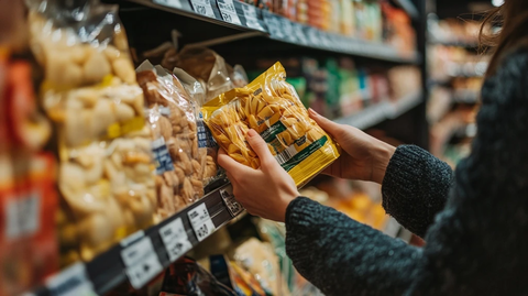 手提产品检查包装底部