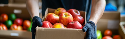 分发食物给需要家庭