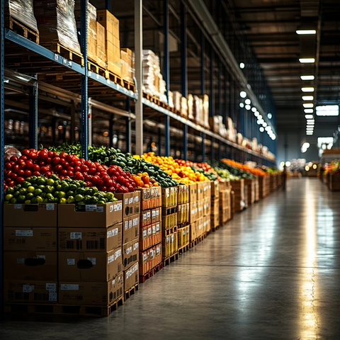 水果蔬菜装箱仓库
