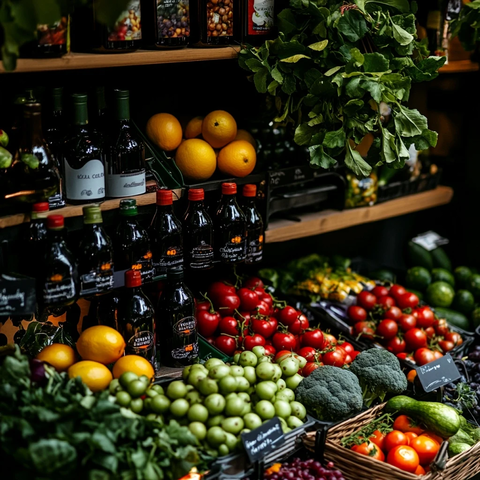 水果蔬菜近景拍摄