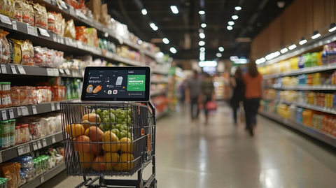 智能购物车数字广告购物体验