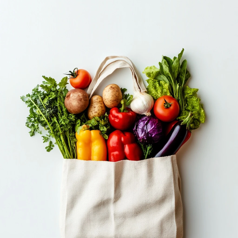 有机农场产品棉袋装