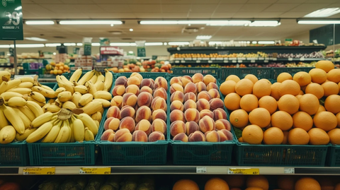 超市果蔬展示架