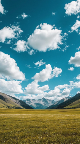 金色云海连绵山脉