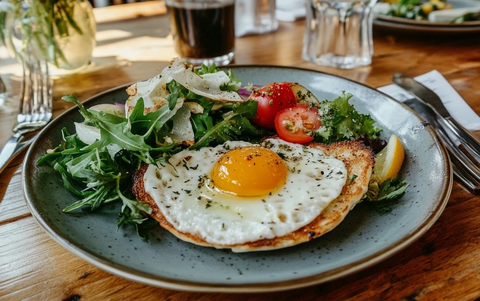 早餐桌上的美好清晨