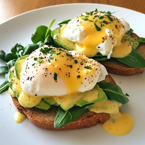 全麦吐司牛油果水煮蛋