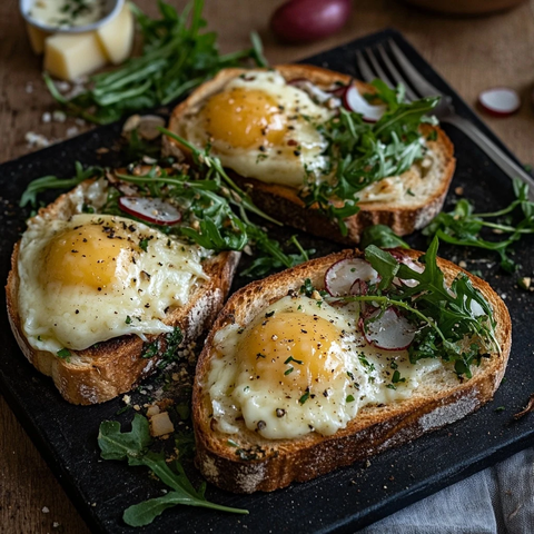 鸡胸肉洋葱吐司配芝士