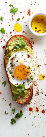 牛油果吐司配水煮蛋