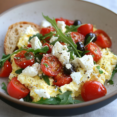 鸡蛋番茄芝士炒蛋