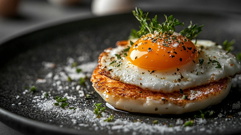 餐桌上的鸡蛋与咸鸭蛋