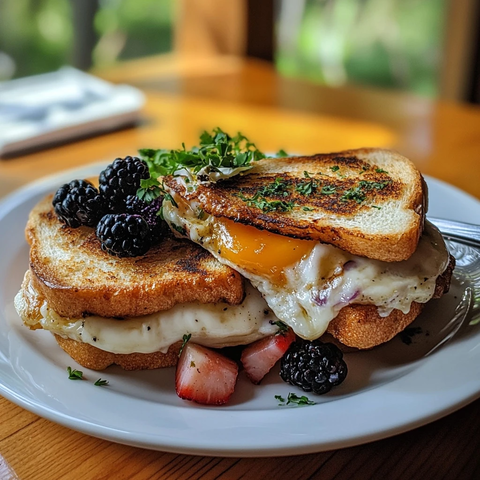 早餐午餐组合美食