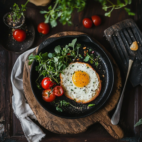 美味汉堡与薯条组合