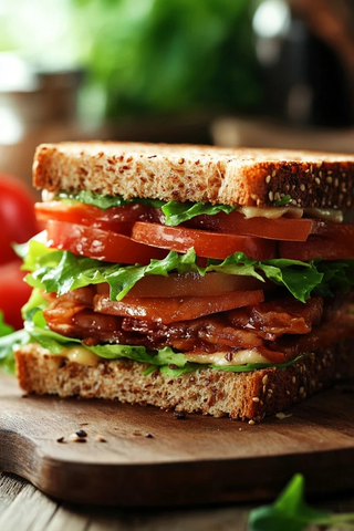 全麦面包三明治