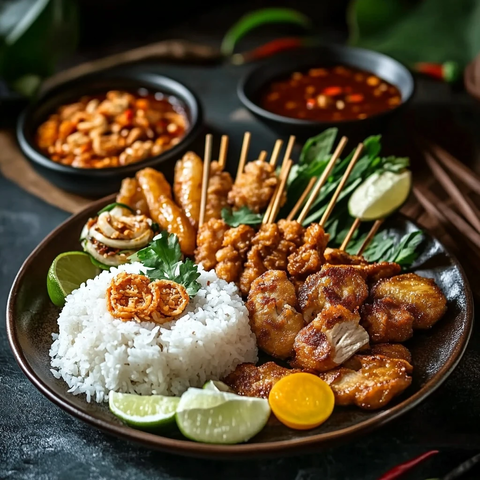 泰式美食摄影工作室灯光