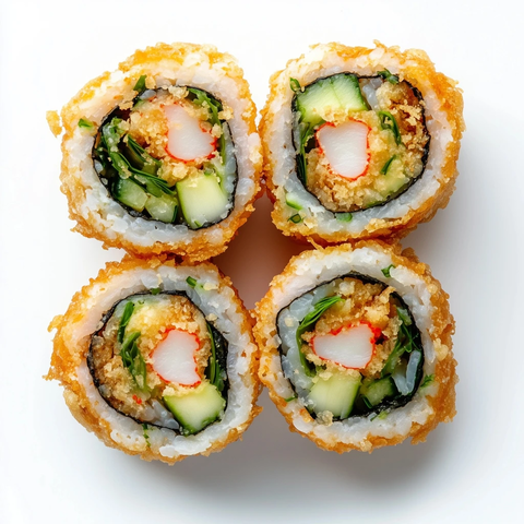 虾仁天妇罗寿司卷