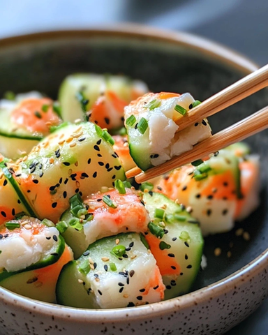 加州卷黄瓜沙拉