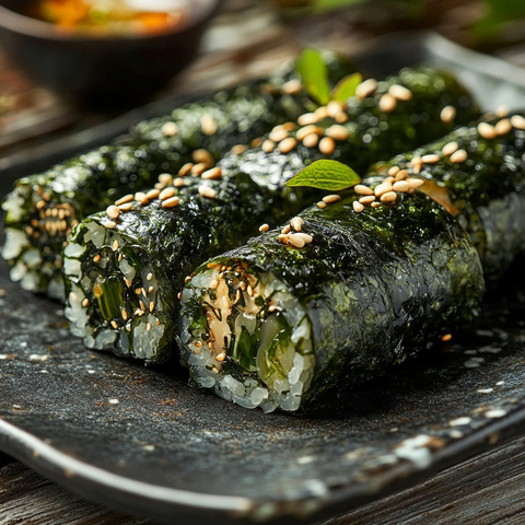 海苔卷美食摄影