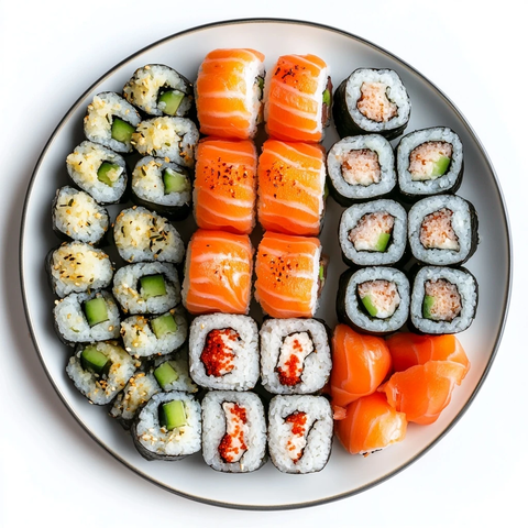 大卷面包圆形盘子