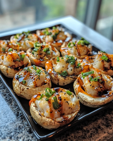 蟹肉芝士蘑菇家常菜