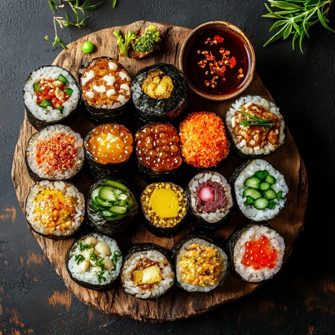 五种口味吉玛利拼盘