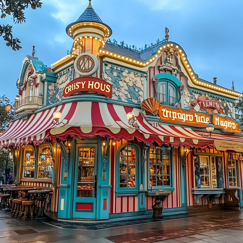 CrispyHouse糖果店外观建筑