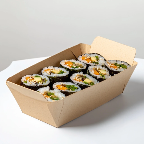 韩式紫菜包饭外卖盒装