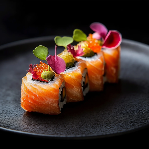 寿司特写高档摄影