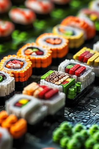 乐高世界中的寿司