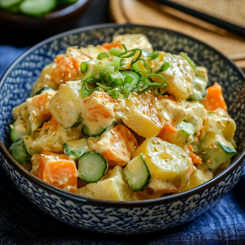 土豆胡萝卜黄瓜沙拉