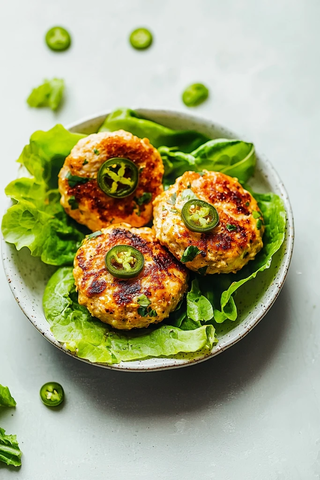 鸡胸肉汉堡配芝士和辣椒