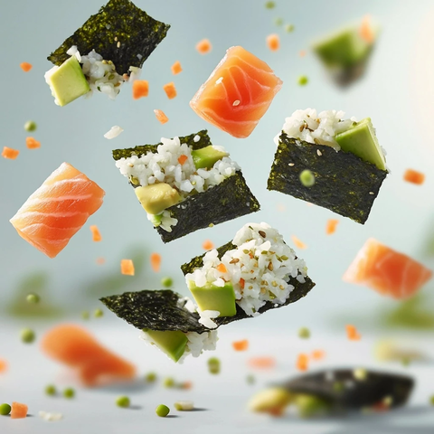 飞翔的寿司食材