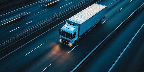 卡车高速公路摄影