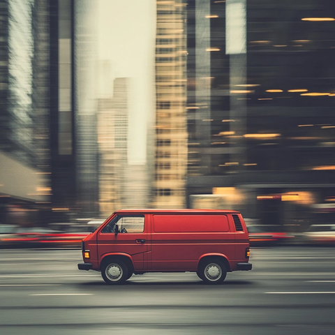 红色大众城市穿梭