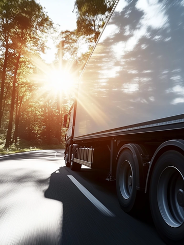 长卡车动态场景