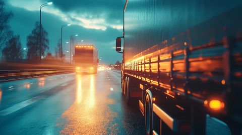 运输车辆与交通标志