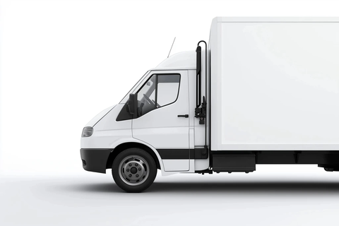 白色货车冷藏运输箱