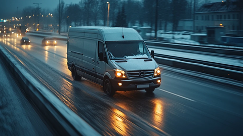 高速公路货运货车摄影